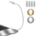 thumbnail image 3 of OSALADI 5 Pcs LED Night Light USB Laptop Keyboard Lamp Night Reading Light Portable Mini Table Lamp for Home Dorm School, 3 of 8