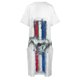 thumbnail image 4 of Vestido holgado con bolsillo y logotipo de Mustang, vestido de mujer, 2025, 4 of 6