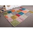 thumbnail image 3 of Vintage Rug, Colorful Rug, Turkish Rugs, Wool Rug, 5.3x7.4 ft Area Rugs, 3 of 9