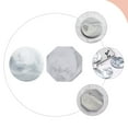 thumbnail image 2 of MUSEYA Seal Wax Plates Ceramic Grey 2Pcs 3.54X3.54X0.20In, 2 of 6
