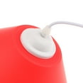 thumbnail image 3 of Milaget Suspension Moderne en Forme de Cône Abat-Jour Lustre Rouge, 3 of 9