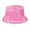 Pink, variant on HONHUZH Summer Hats Unisex Reversible Tie Dye Bucket Hat Colorful Summer Sun Cap