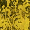 thumbnail image 1 of Ahgly Company Machine Washable Indoor Square Persian Yellow Bohemian Area Rugs, 7' Square, 1 of 4