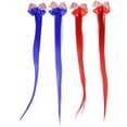 thumbnail image 3 of Pelucas Encantadoras Para Niñas, Horquillas Con Lazo, Adorno Para El Pelo De Princesa, Diadema Con Tema Del Día De La Independencia Americana, Accesorios Para El Cabello Para Niños 4 Uds. Moyic HA035222-00, 3 of 6