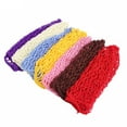 Cheers.US Mesh Hair Net Rayon Head Bands Thick Short Long Women