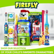 Firefly Light Up Timer Kids Toothbrush, Premium Soft Bristles, Blue and Green, 2 Count