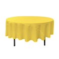 thumbnail image 1 of LA Linen TCpop90R-YellowLgtP99 Nappe en Popeline de Polyester Jaune Clair - 90 in. Round, 1 of 4