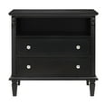 thumbnail image 3 of Side Table with Storage | Provide Charging and Hide Wires | Solid Wood and Premium MDF | Meet Power and Storage Demands, 3 of 5