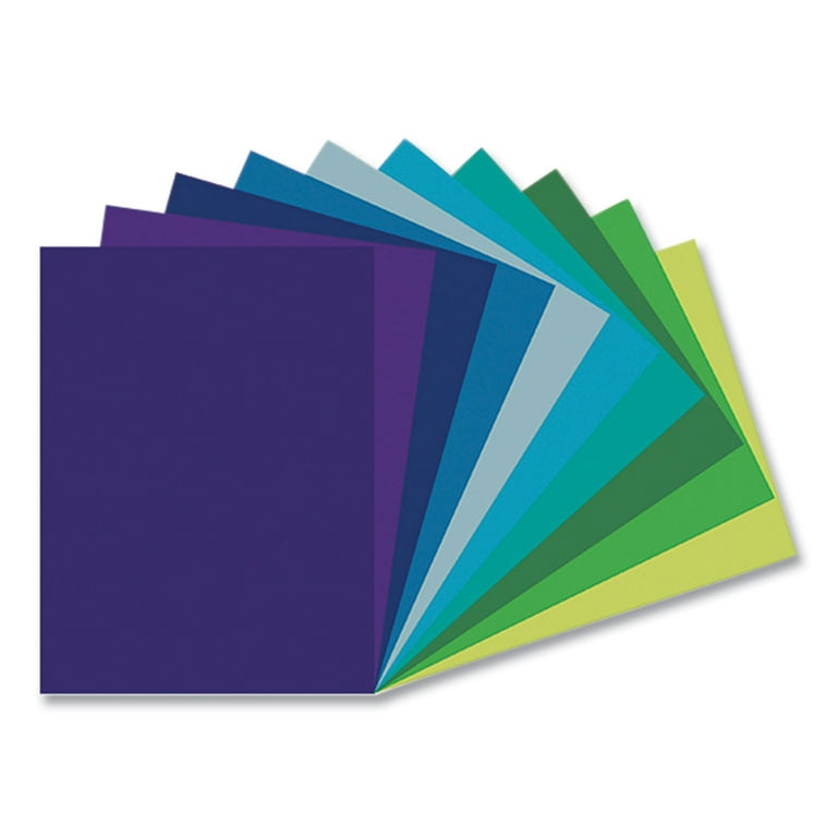 Tru-Ray Construction Paper, 76 lb Text Weight, 9 x 12, Cool Assorted Colors, 150/Pack Tru-Ray Construction Paper, 76 lb Text Weight, 9 x 12, Cool Assorted Colors, 150/Pack
