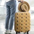 thumbnail image 2 of Paw Prints and Bones Luggage Cover Fashion Suitcase Cover Baggage Covers Fit 25-28 Inch Luggage (Go Travel), 2 of 5