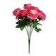 thumbnail image 1 of Bearachild Ramo de rosas artificiales de 10 cabezas, decoración de simulación, centro de de oficina en casa, rosa falsa Flores artificiales Rosa roja Bearachild HA7033-06B, 1 of 5