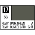 thumbnail image 2 of GSI Creos MR. Hobby Mr Color C17 RLM71 Dark Green 10mL Semi-Gloss Paint Bucket, 2 of 2