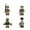 4PCS/Set -3, variant on Fddxhl 6PCS/Set World War II Soldiers Minifigures Building Blocks Toys, World War II Action Figures Building Block Soldiers Action Figures Building Block Toy Set,Halloween Xmas & Birthday Gifts Decor