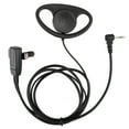 thumbnail image 2 of Auriculares de Radio, Ganchos de Oído Suave Duraderos Cómodos para Usar El Auricular de Forma D Con Botón Ptt Para Radios, 2 of 7