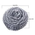 thumbnail image 2 of ACDANC Stainless Steel Scrubbers,Stainless Steel Scourers Sponges,Stainless Steel Scrubbing Pads,Metal Scouring Pads,Steel Wool Scrubbers for Stoves,Pots,Cooker Hoods,That Are Difficult to Clean, 2 of 8