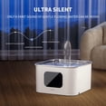 thumbnail image 2 of CATLK Fuente para mascotas de 4,5 litros, fuente automática de agua para gatos y dispensador de agua para perros, ideal para mascotas, gatos y perros, 2 of 3