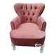 thumbnail image 1 of Sillon Vintage Individual Terciopelo Salmon, 1 of 3