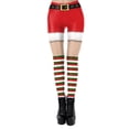 thumbnail image 2 of Leggings navideños ajustados con estampado de moda para correr, Halloween y fitness para mujer C, 2 of 8