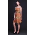 thumbnail image 3 of Bimba Robe de Cocktail au-Dessus du Genou Smockée pour Femmes Robe d'Été Fluide-Petite, 3 of 5