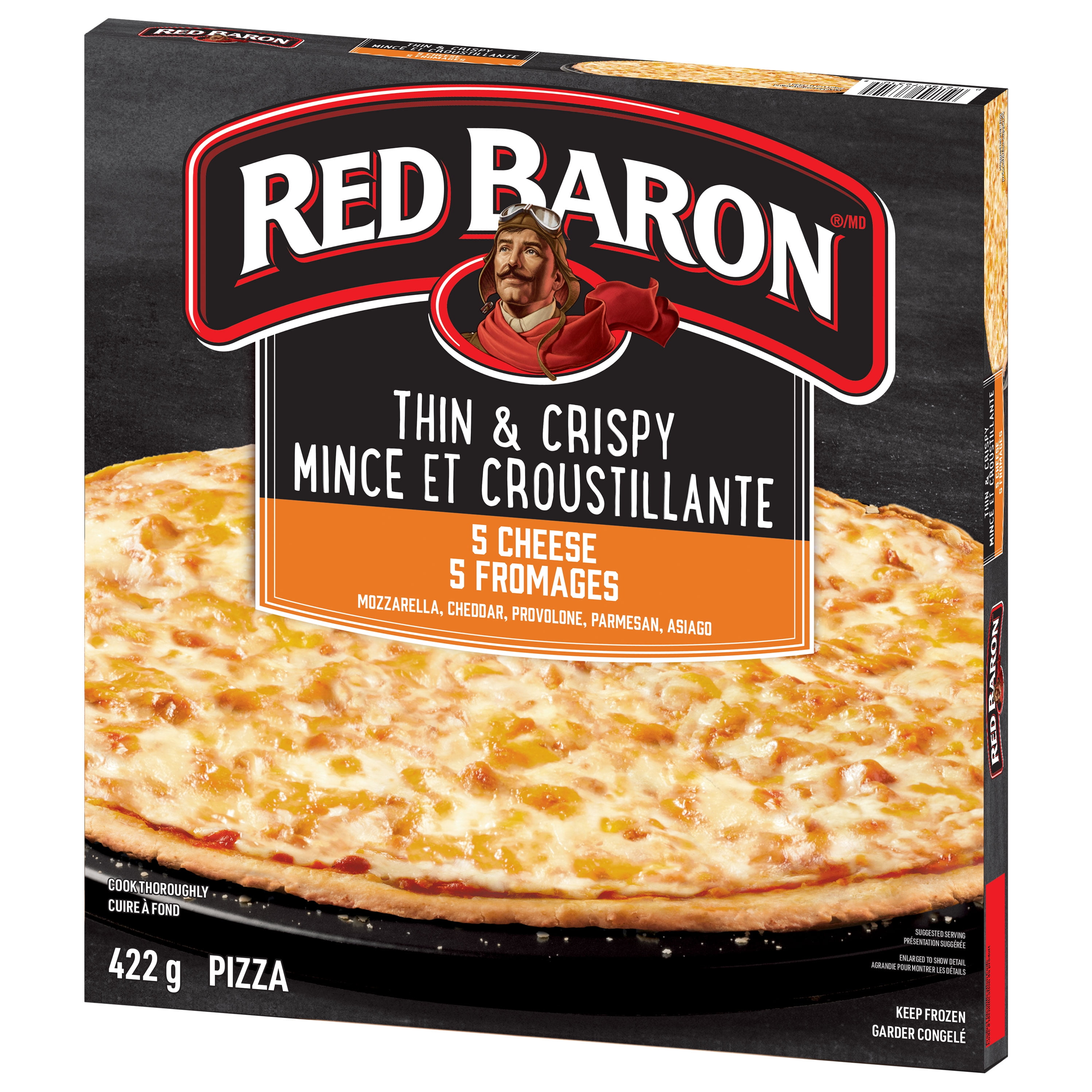 Red Baron Thin Crust 5 Cheese, Red Baron Thin Crust 5 Cheese