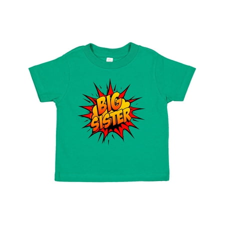 

Inktastic Big Sister Super Hero Gift Toddler Toddler Girl T-Shirt