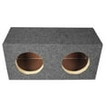 thumbnail image 2 of Rockville RD65 Dual Sealed 6.5" MDF Subwoofer Box Enclosure 0.60 cu ft. Per Sub, 2 of 4