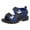 Black, variant on Rugged Bear Boys' Double Hook & Loop Open Toe Sport Sandals (Little Kids/Big Kids)