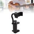 thumbnail image 1 of Soporte Para Teléfono Con Cuello Para Guitarra, Fácil Instalación, Seguro Y Estable, Soporte Flexible Para Teléfono Para Guitarra, Diseño Portátil Para Guitarras De 6 A 10,5, 1 of 7