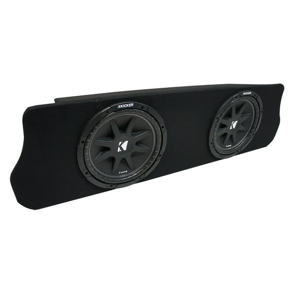 Harmony Accessory Master Kicker Comp C12 Dual 12" Sub Box Enclosure for 1994-2004 Ford Mustang Coupe