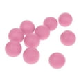thumbnail image 3 of Juego de 10 pelotas de práctica de golf de espuma de poliuretano suave para entrenamiento al aire libre en interiores, color rosa Rosado Cola Pelota de golf, 3 of 5