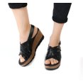 thumbnail image 4 of Sandalia Plataforma alta Mujer Flexi Piel 44517 Negro Flexi Piel, 4 of 4