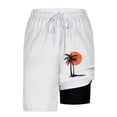 thumbnail image 6 of Lutiedan Mens Swim Trunks Quick Dry Mesh Lining Board Shorts Palm Printed Drawstring Lightweight Hawaiian Beach Bathing Suit with Pockets, 6 of 6