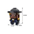 thumbnail image 1 of Blocks MOC Apex legends Role Bloodhound Caustic Horizon Mirage Seer Bricks Game Model Role Building Blocks Mini Figure Toy For Gifts 240120, 1 of 7