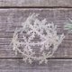 thumbnail image 5 of Cinta de copo de nieve Baoblaze de 1 pulgada x 11 yardas color blanco, 5 of 6