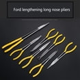thumbnail image 2 of Dalazy Long Nose Plier Small Pincher Metal Nipper Craftsmanship Non-slippery Handheld Tool Professional Snips Shears Home Supplies 16 Inch, 2 of 2