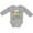 AC-Heather Grey, variant on I Love My Great Grandpa to the Moon and Back Cute Sheep Boys or Girls Long Sleeve Baby Bodysuit