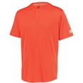 thumbnail image 1 of Maillot Performance Adulte Deux Boutons Uni, Orange Brûlé - Grand, 1 of 1
