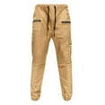 thumbnail image 1 of Men's Outdoor Casual Work Pants with Elastic Drawstring Comfortable Woven Fabric for Everyday Wear and Versatile Styling, 1 of 6