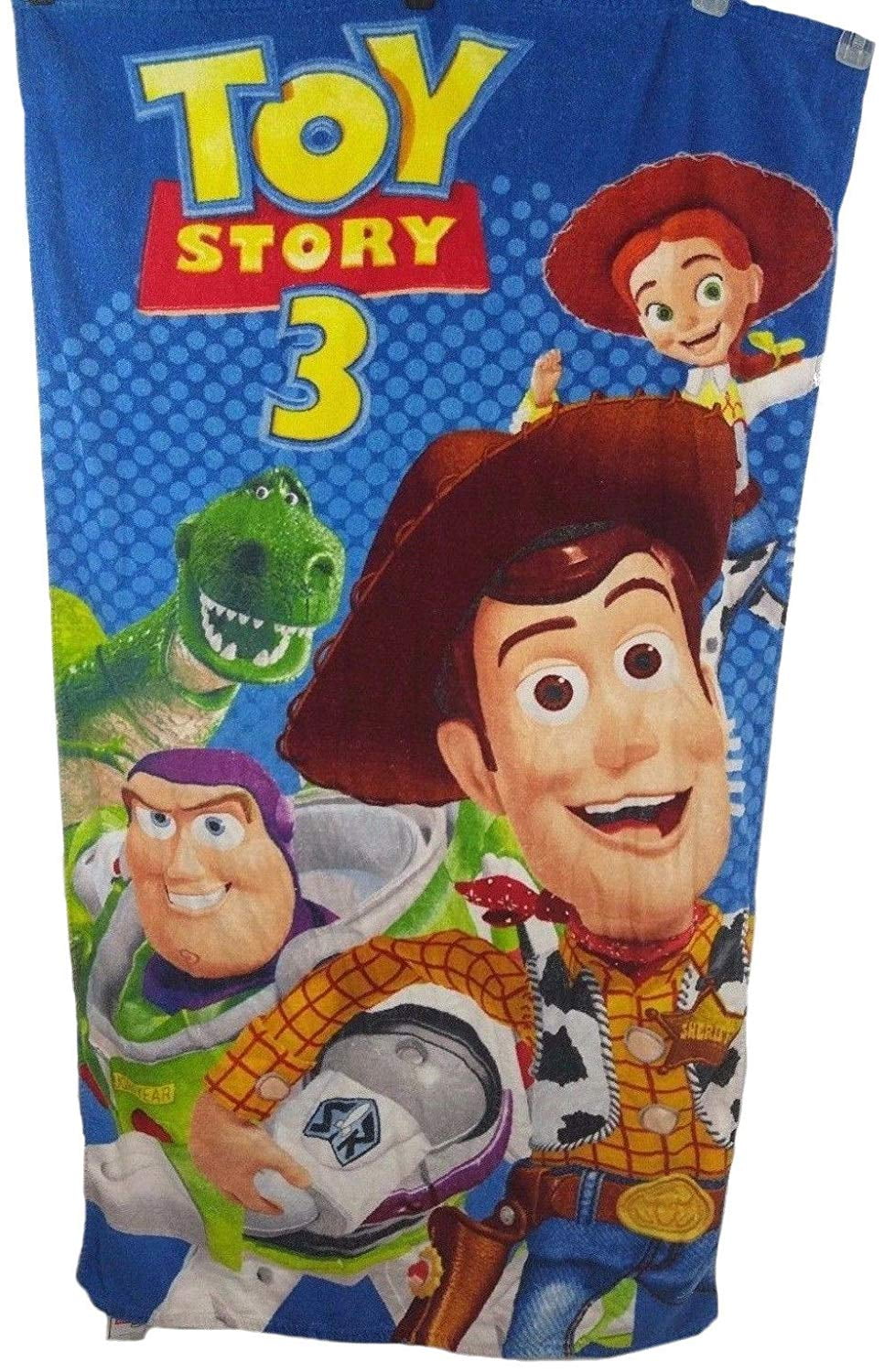 Toy Story 3 Cotton Beach Bath Towel for Kids 30 x 60 Woody Jesse Buzz  Lightyear - Walmart.com