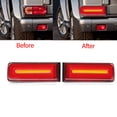 thumbnail image 3 of Tail Light Assembly, Reliable Versatile Rear Tail Light 1 Pair  for G-Class W463 Pre-Facelift 1991 To 2018 Red,Smoked Black, 3 of 7