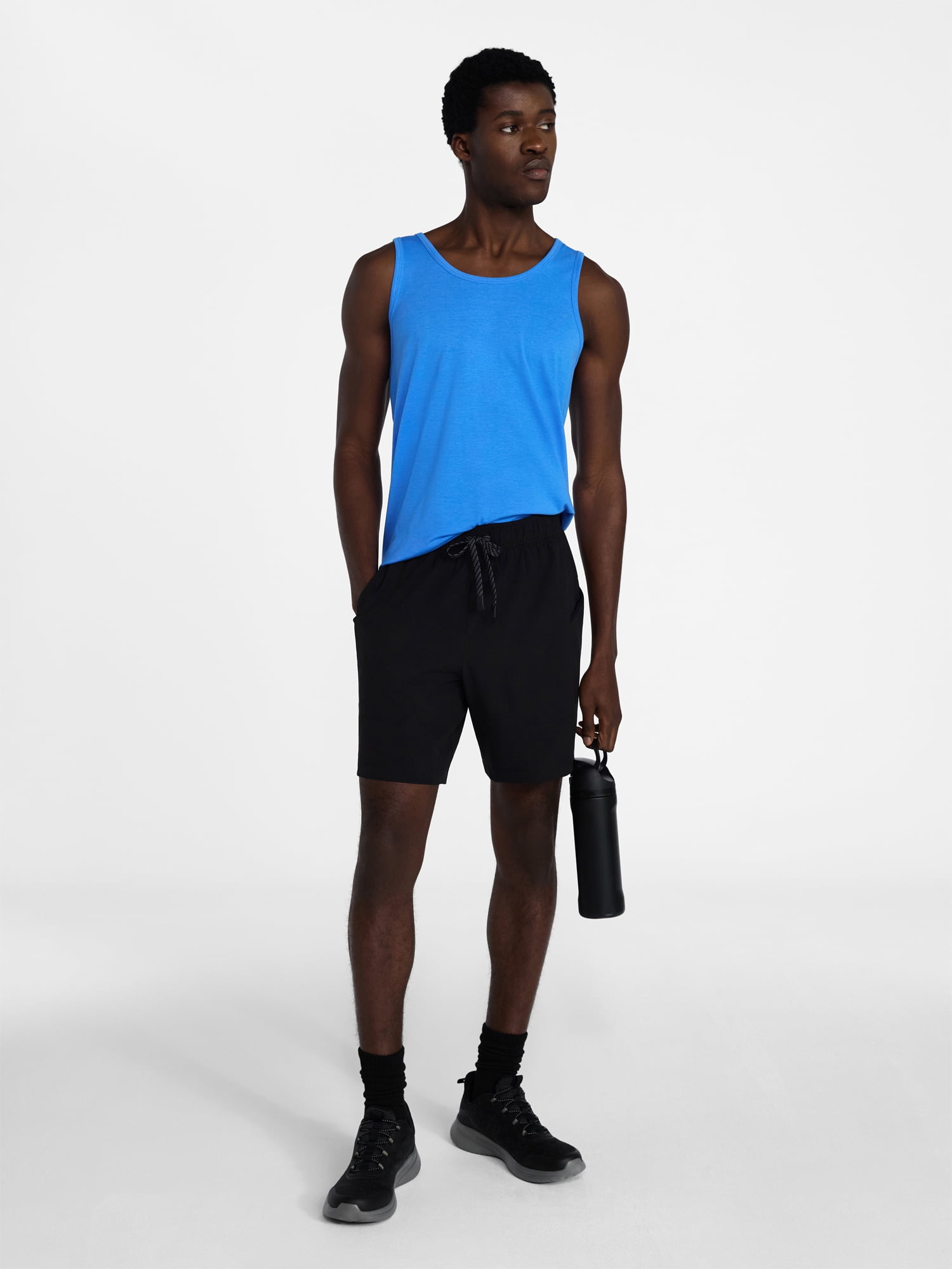 Athletic Works Men's and Men's Big & Tall Tri-Blend Tank Top, Sizes XS-4XLT