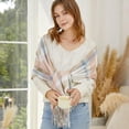 thumbnail image 2 of Fashion Bufanda de Mujer Bufandas de Punto Bufanda Caliente de Invierno Bufanda Larga y Suave Chal con Flecos, 2 of 5