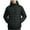 Black Jacket for Men, variant on Men's Hooded Quilted Puffer Jacket Zippered Pocket Warm Insulated Coat for Winter Casual & Outdoor Wear Gray XL
