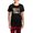 With Red Plaid Pant, variant on CafePress - Japanese Cats Women's Dark Pajamas - Women's Short Sleeve Print T-Shirt and Pants Dark Cotton Pajama Set