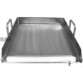 thumbnail image 3 of Plancha Plate en Acier Inoxydable 18"x16 Pouces Pouces pour Cuisson avec Cuisinière Extérieure Ou Restauration, 3 of 7