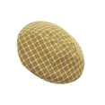 thumbnail image 1 of Sonducket Boinas de primavera para mujer y niña, gorra transpirable Vintage portátil, accesorio para la cabeza con patrón a cuadros para fiesta informal Sombreros Amarillo Sonducket AP013112-01, 1 of 6
