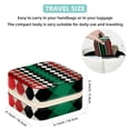thumbnail image 5 of Palestine Travel Portable Square Jewelry Stand, Earring Organizer, Ring Storage, Necklace Holder, Bracelet Stand - Suitable for Girls and Women, Travel Organizer Jewelry Boxes, 5 of 6