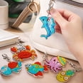 thumbnail image 5 of Halloween Diamond Painting Keychain Making Kit, Diy Fox Charms for Keychain Making with 3X3 Inch Acrylic Craft Kit, Kids Halloween Craft for Jewelry Making Kit, Halloween Gift for, 5 of 7
