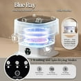 thumbnail image 6 of Portable Washing Machine, 10L Large Capacity Foldable Washing Machine ,Mini Washing Machine with 3 Modes Deep Cleaning for Underwear,Underpants,Socks,Baby Clothes,Pet Supplies-Grey, 6 of 7