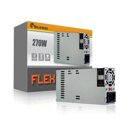 Solid Gear SDGR-FLEX270 270W Mini-ITX / FLEX ATX Power Supply - RETAIL